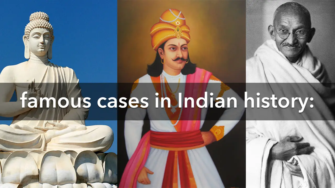 Famous Cases of Indian history - Free pdf download